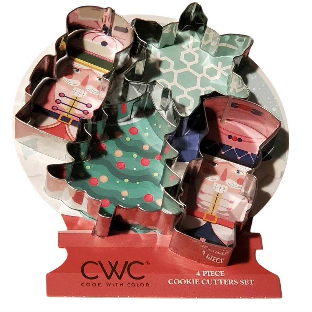 Holiday Cookie Cutters 4 Pc. Set